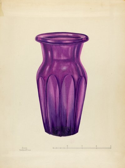 花瓶，约1940年。 作者 约翰·塔伦蒂诺