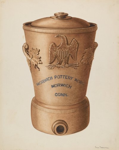 水冷却器，1941年。 作者 约翰·塔伦蒂诺
