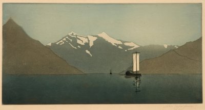 科莫湖上，二号 作者 约翰·泰勒·阿姆斯