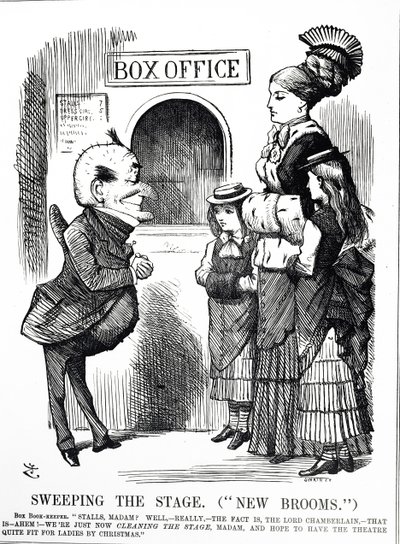 Cartoon titled 