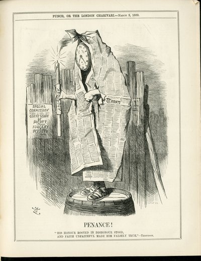 约翰-滕尼尔（1820-1914）在《冲锋枪》中的插图 作者 约翰·坦尼尔
