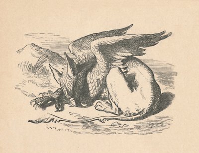 狮ry在阳光下熟睡，1889年 作者 约翰·坦尼尔