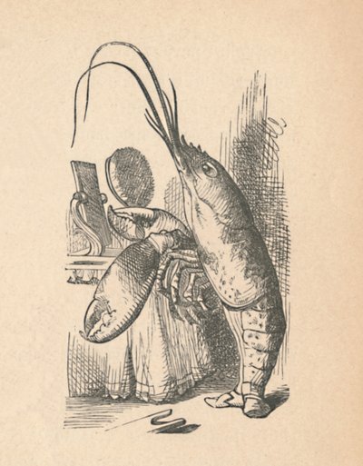 龙虾，1889年 作者 约翰·坦尼尔