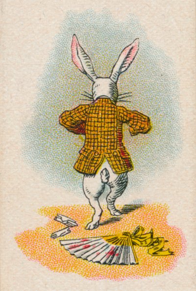 逃跑的兔子，1930年 作者 约翰·坦尼尔