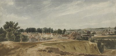 查看Bishopsgate桥附近牛塔，朝着Mousehold（纸上的卫生间）看 作者 约翰·瑟特尔