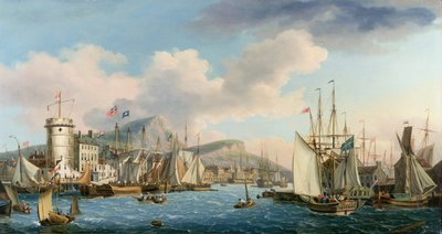 利斯港，1825年 作者 John Thomas Serres