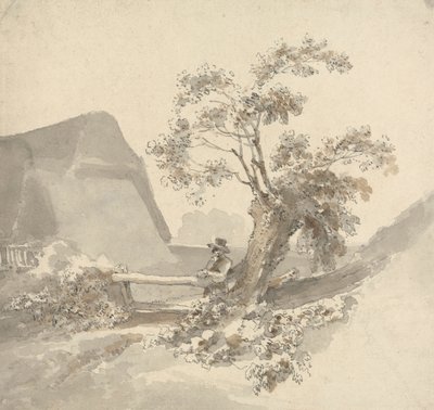 梃杆旁的男子 作者 约翰·托马斯·史密斯