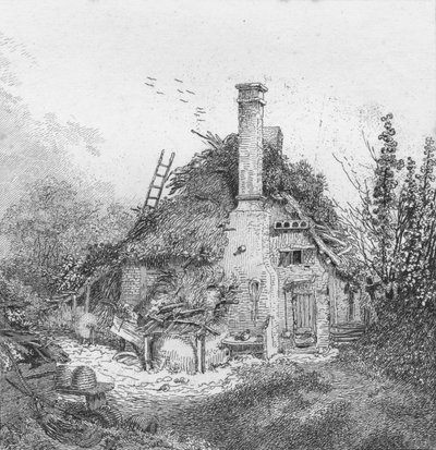 论Merrow Common，萨里，1797年 作者 约翰·托马斯·史密斯