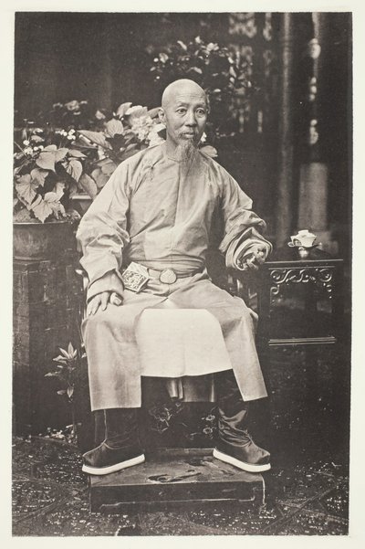 朱瑞麟，两广总督，约1868年。 作者 约翰汤姆森