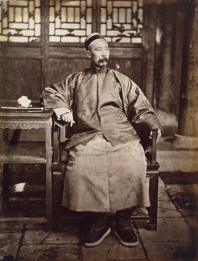 李鸿章画像 作者 约翰汤姆森