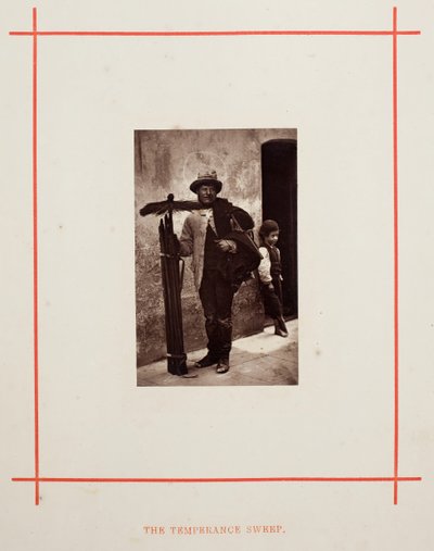 节制大扫除，1877年。 作者 约翰汤姆森