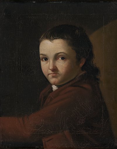 小贾贝斯-亨廷顿（艺术家的侄子）（1767-1848 年），1784 年文学士 作者 约翰·特伦布尔
