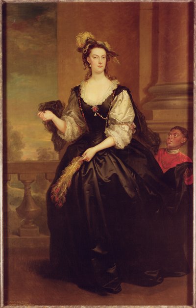 Anne Howard，Yonge夫人的肖像 作者 John Vanderbanck