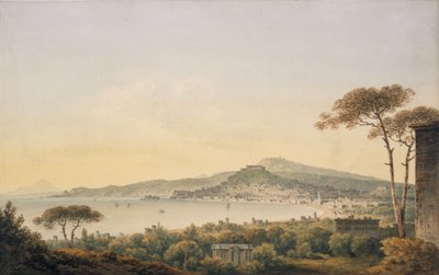 那不勒斯威廉·汉密尔顿爵士的别墅，1780-1782年 作者 约翰·沃威克·史密斯