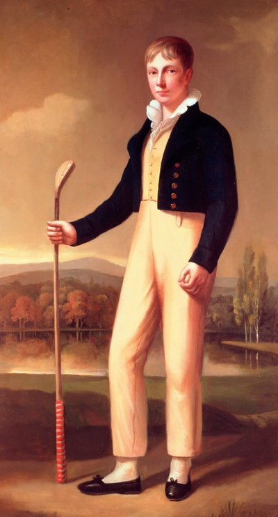Douglas Robertson Esq. of the Royal and Ancient Golf Club (oil on canvas) 作者 约翰·沃森·戈登