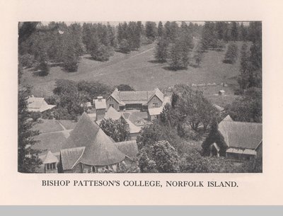 主教Pattesons学院，诺福克岛，1912年 作者 约翰·瓦特·比蒂