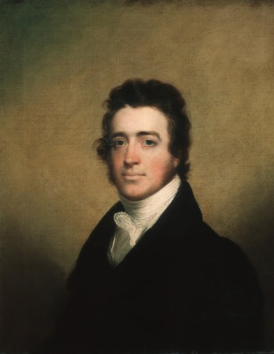 奥古斯都·华盛顿·克拉森1820年。 作者 John Wesley Jarvis