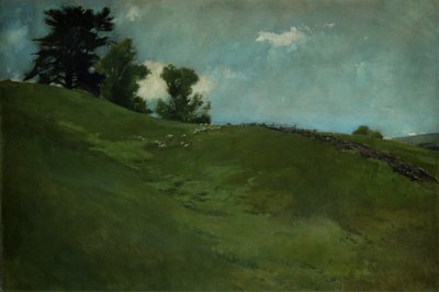 景观，新罕布什尔州科尼什，约1890年。 作者 约翰·怀特·亚历山大