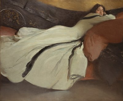 休息，1895年。 作者 约翰·怀特·亚历山大
