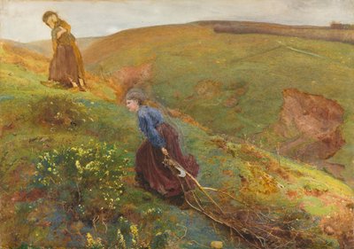 The Wood Gatherers，1869年。 作者 约翰·威廉·诺斯