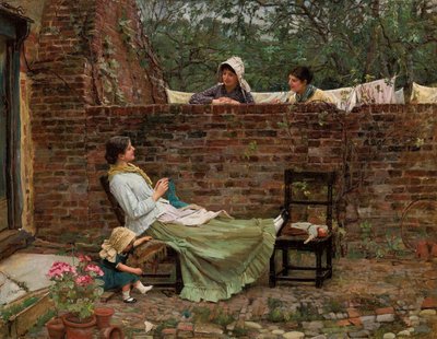 八卦c。 1885年 作者 约翰·威廉姆·沃特豪斯