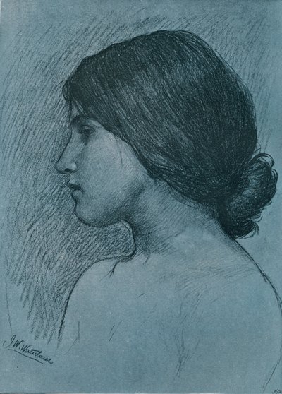 头颅研究，c1899 作者 约翰·威廉姆·沃特豪斯