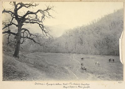 伊朗拉扎维呼罗珊省，约 1908 年（黑白照片） 作者 约翰威廉姆斯沃森
