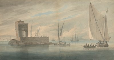 意大利海岸风光与岛屿航运 作者 John Wilson Carmichael