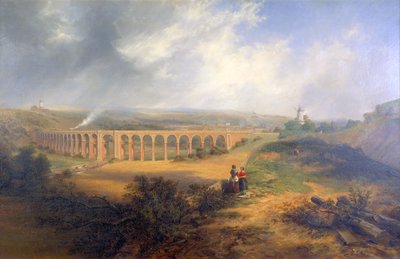 Rastricks高架桥，伦敦路，布赖顿 作者 约翰·威尔逊·卡迈克尔