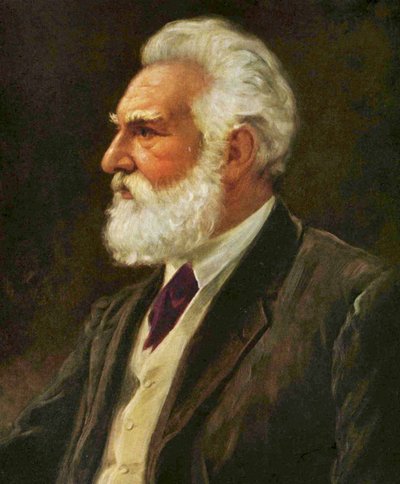 亚历山大·格雷厄姆·贝尔的肖像，c.1920 作者 John Wycliffe Lowes Forster