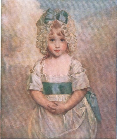 Charlotte Augusta Papendier五岁，Bibbys年度，1916-17 作者 约翰·霍普纳之后