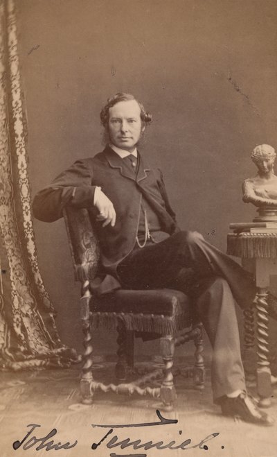 [John Tenniel], 1860年代。 作者 约翰和查尔斯·沃特金斯