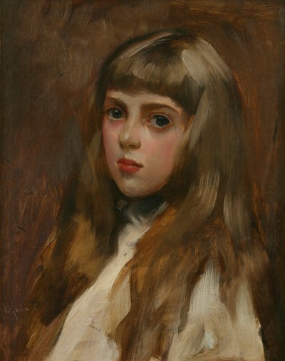 马乔里阿姆斯特朗的肖像，c.1895 作者 约翰·达·科斯塔