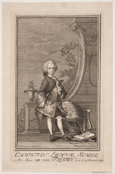 Christian Ludvig Scheel von Plessen 作者 彼得克莱默