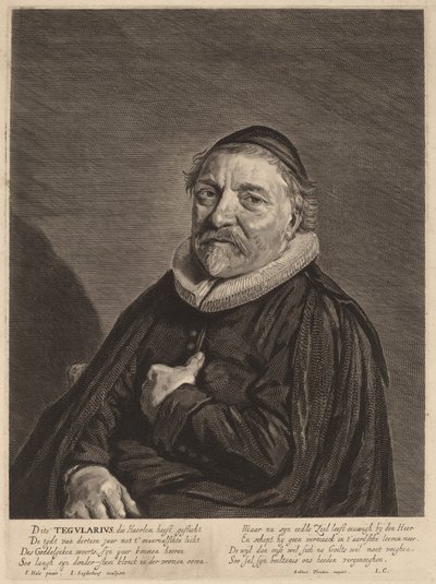 阿德里亚恩-特古拉乌斯 作者 Jonas Suyderhoff 在 Frans Hals 之后