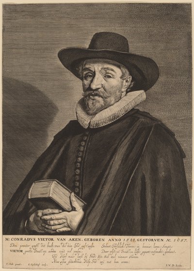 Conrad Vietor van Aken 作者 Jonas Suyderhoff 在 Frans Hals 之后