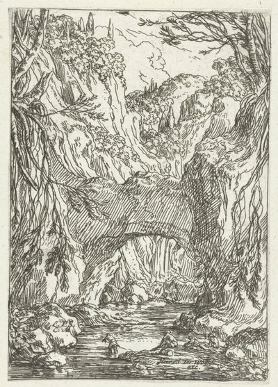 有石桥的风景 作者 乔纳斯·翁巴赫