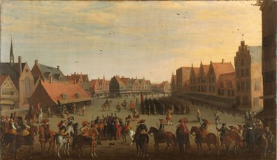 瓦尔德工人 "的解散 作者 Joost Cornelisz Droochsloot
