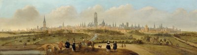 乌特勒支城市景观 作者 Joost Cornelisz Droochsloot