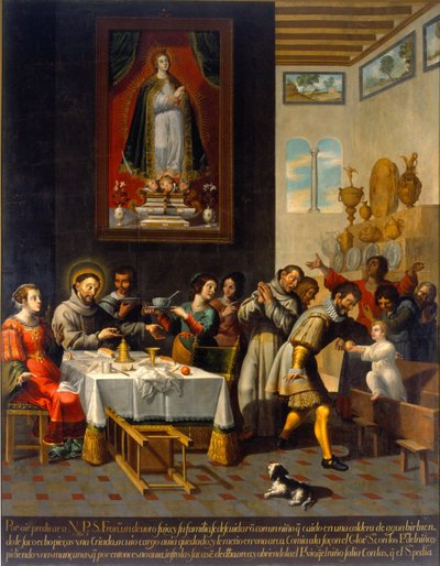 阿西西圣弗朗西斯的奇迹 作者 José Juárez