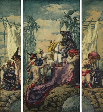 夏季-非洲三联画，1917-1918年 作者 何塞·玛丽亚·塞特