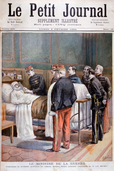 法国战争大臣进行军事装饰，1894年 作者 何塞·贝伦