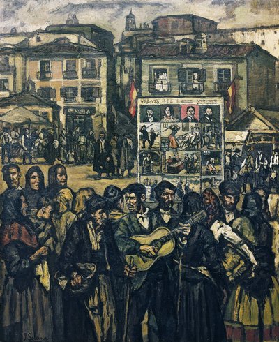 古铁雷斯-索拉纳，何塞（1886-1945 年）。约 1920 年。(78 x 64 厘米）。布面油画。私人收藏 作者 何塞·古铁雷斯·索拉纳