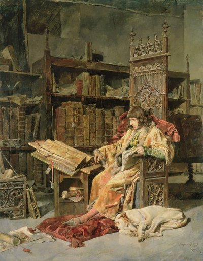 Don Carlos de Vianad（1421-61）1881 作者 何塞·莫雷诺·卡博内罗