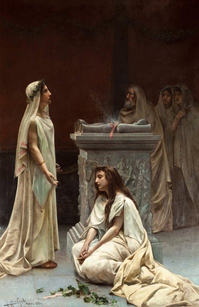 学术艺术：《女神像》 par Rico Cejudo, Jose (1864-1943) 作者 何塞·里科（Jose Rico y Cejudo）
