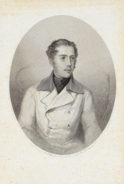 奥地利大公爵卡尔·路德维希（Karl Ludwig），1833年至1896年，奥地利。 作者 约瑟夫·阿克斯曼