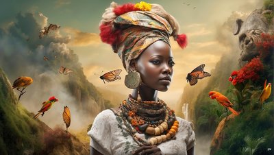 Dreamcore_dreamlike_scene-Africa_01 作者 约瑟夫·约翰·迈克尔