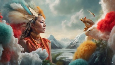 Dreamcore_dreamlike_scene-inuit_02 作者 约瑟夫·约翰·迈克尔