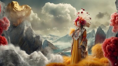 Dreamcore_dreamlike_scene-inuit_04 作者 约瑟夫·约翰·迈克尔