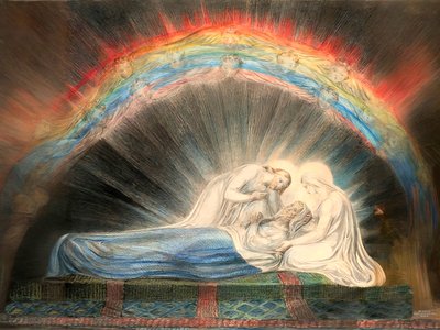 JJM-recreate_Blake-W_Der Tod des hl Joseph 作者 约瑟夫·约翰·迈克尔
